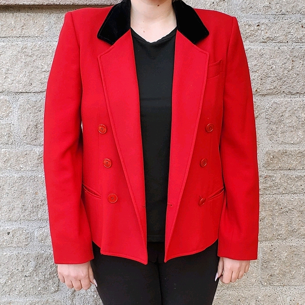 Vintage Wool Blazer